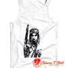 Sexy Hot Mexicana Girl Chola Chicana Mexico Mexiko Gun Hipster Gangster Swag Gangsta Tank Top