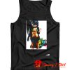 Sexy Weed Girl Smoking Pot Drug Tank Top