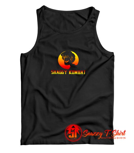 Shaggy Kombat Scooby Doo Mystery Tank Top