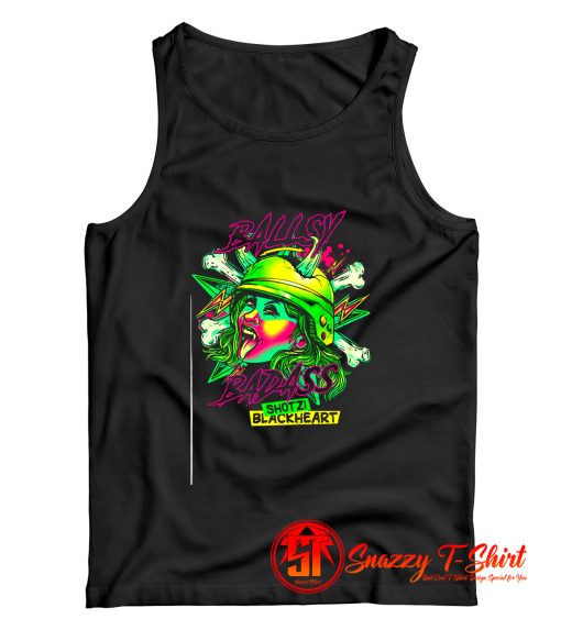 Shotzi Blackheart Ballsy Badass Tank Top