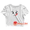 Sick Face With Thermometer Emojis Crop Top Shirt