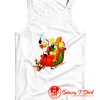 Simpsons Christmas Family On A Sleigh Tank Top