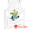 Simpsons Christmas Homer Simpson Tangled In A Garland Tank Top