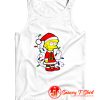 Simpsons Christmas Lisa Simpson Elf Tank Top