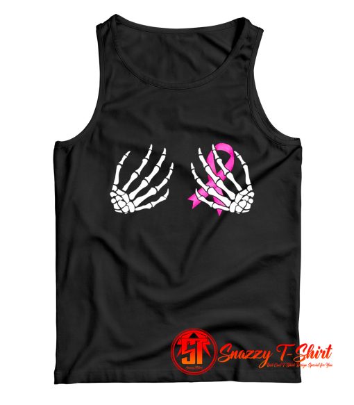 Skeleton Hands Boobs Tank Top