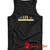 Ski Retro Human Evolution Tank Top