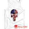 Skull American Flag Tank Top