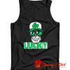 Skull Halloween Made to Match Jordan 13 Lucky Green Tank Top