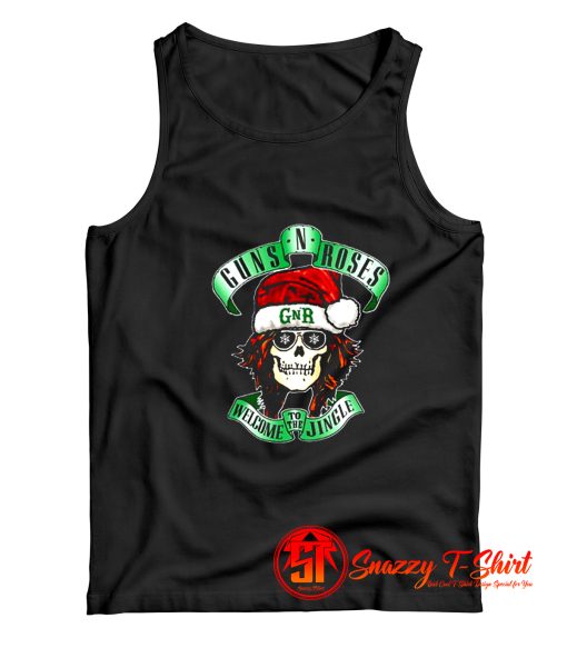 Skull Santa Guns N Roses Tank Top