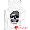 Skull With Beanie Hat Style Tank Top