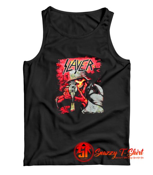 Slayer Sniper Skull Tank Top