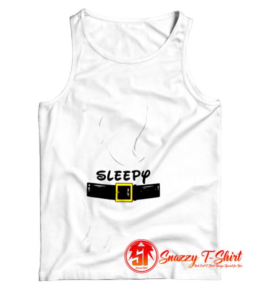 Sleepy Dwarf Halloween Tank Top