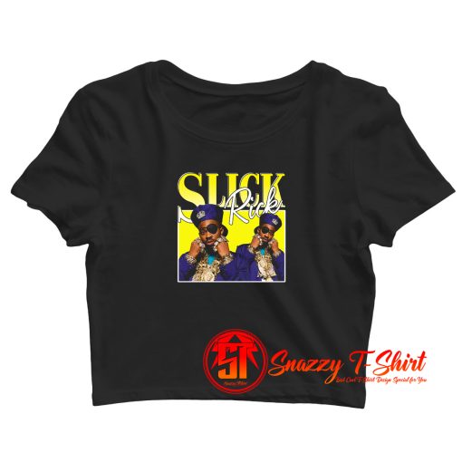 Slick Rick Rapper Crop Top Shirt