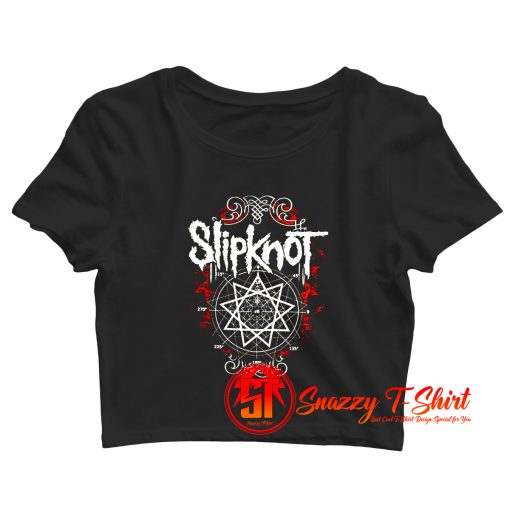 Slipknot Circle Degrees Crop Top Shirt