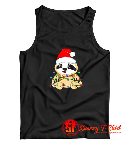 Sloth Christmas Tank Top