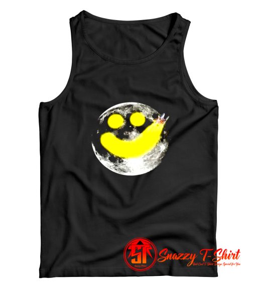 Smiley Face Happy Moon Tank Top