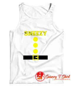 Sneezy Dwarf Halloween Tank Top