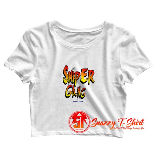 Sniper Gang Crop Top Shirt