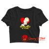 Snoopy All You Need Is A Dog Crop Top Shirt