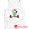 Snoopy Gym Gifts For Adults Funny Snoopy Tank Top