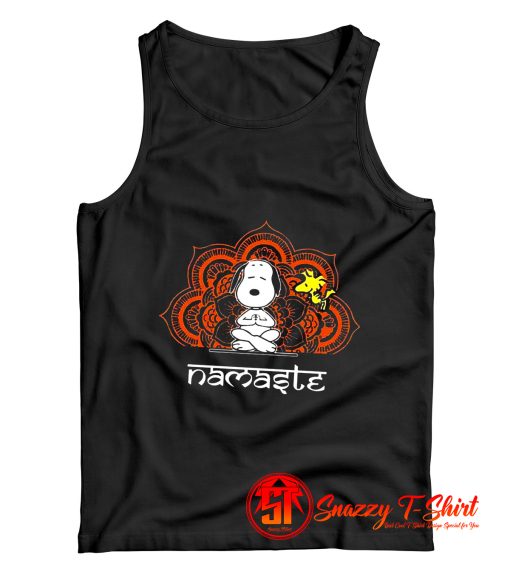 Snoopy Peanuts Yoga Namaste Tank Top