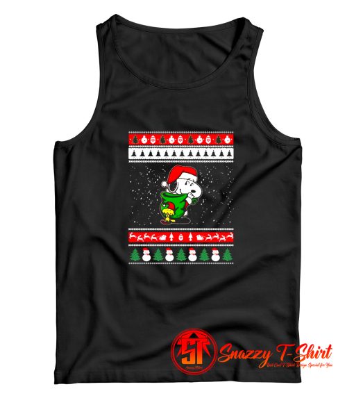 Snoopy Ugly Christmas Tank Top