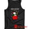 Snoopy christmas fly Tank Top