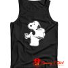 Snoopy x Brian Family Guy Mashup Custom Tank Top