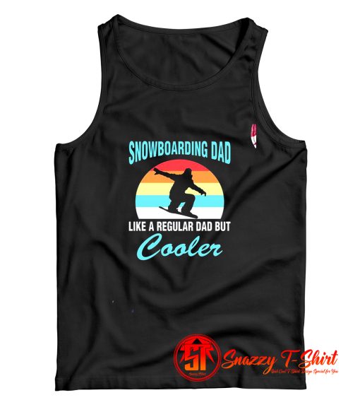 Snowboarding Dad Tank Top