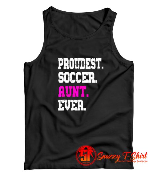 Soccer Aunt Tank Top