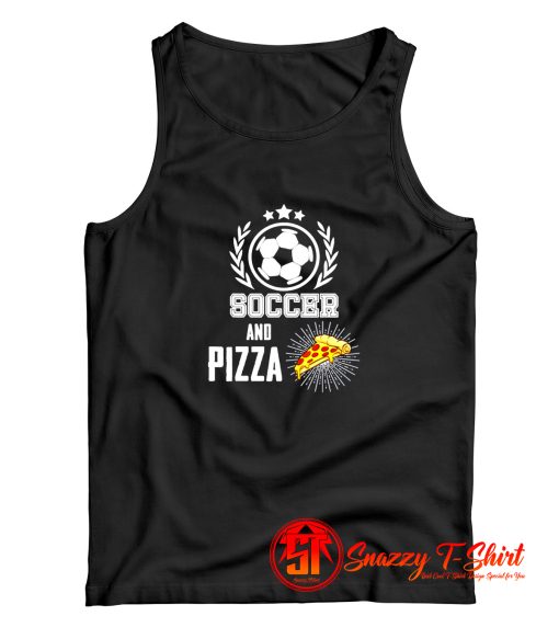 Soccer Pizza Tank Top