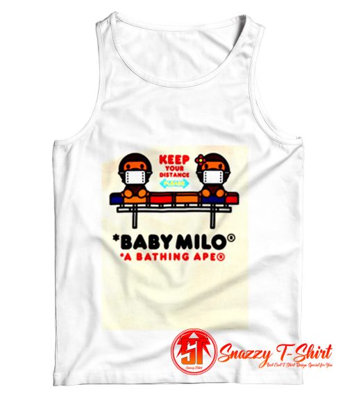 Social Distance Baby Milo Tank Top