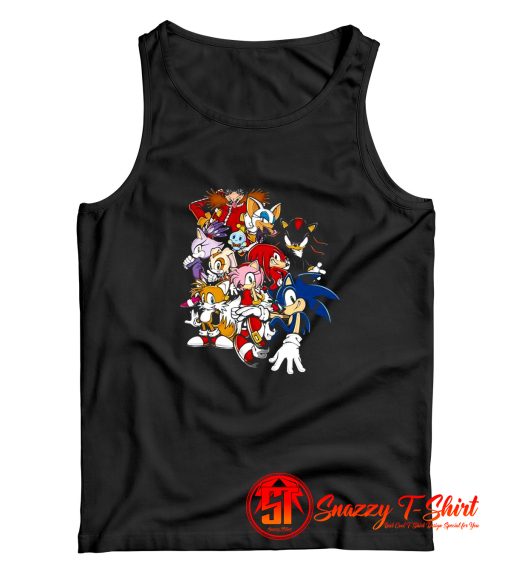 Sonic Cast Friends Ultimate power Tank Top