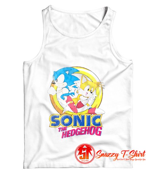 Sonic The Hedgehog And Miles Tails Tank Top