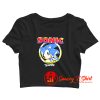 Sonic The Hedgehog Pointing Finger Crop Top Shirt