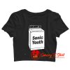 Sonic Youth Washing Machine Crop Top Shirt