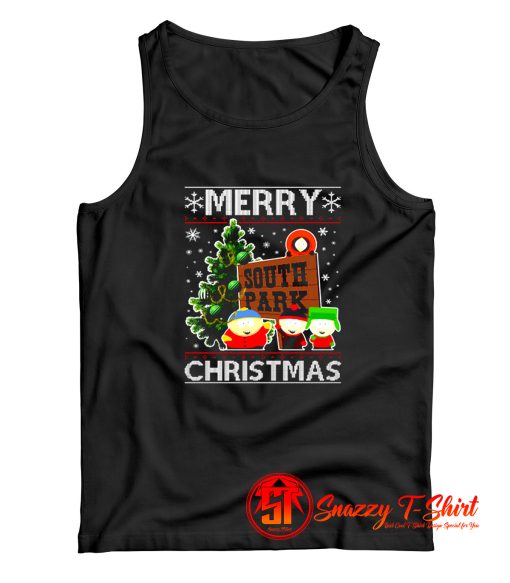 South Park Merry Christmas Knit Tank Top