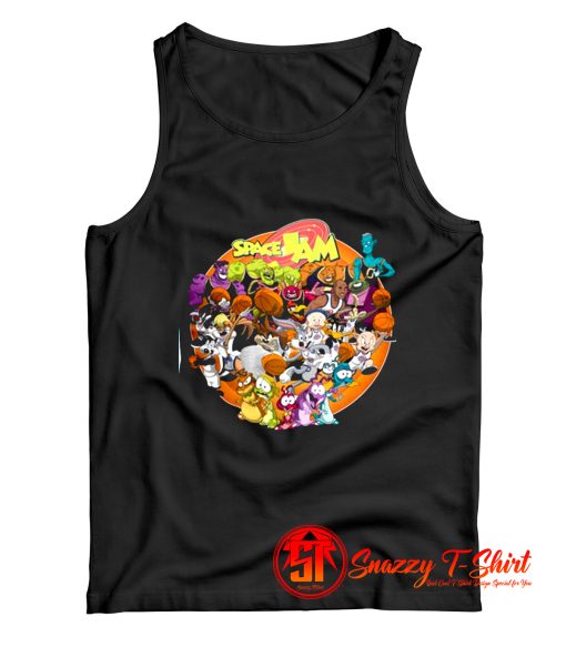 Space Jam English Retro Custom Tank Top