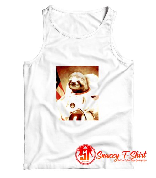 Space Sloth AStronaut Tank Top