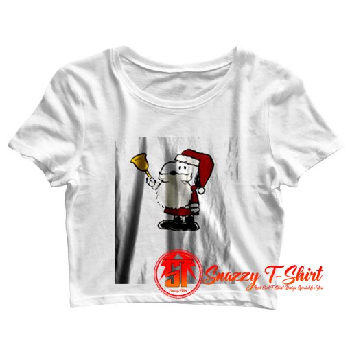 Special Exhibition Merry Christmas Charlie Brown Crop Top Shirt