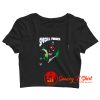 Special Forces Military Devil Vintage Crop Top Shirt