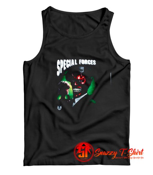 Special Forces Military Devil Vintage Tank Top