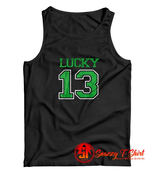 Special St Patricks Day Lucky 13 Tank Top