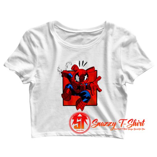 Spider Ham Crop Top Shirt