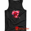 Spiderman Heart And Flower Tank Top