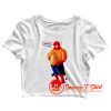 Spiderman Marvel Hero Crop Top Shirt