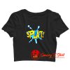 Splat Crop Top Shirt