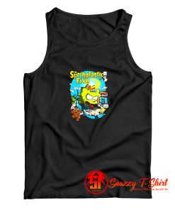 Springtastic Fantastic Four Bart Superhero Tank Top