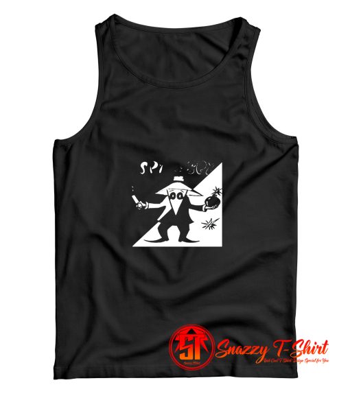 Spy Vs Spy Megazine Funny Cartoon Tank Top