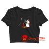 Squad Killer Jason Halloween Movie Parody Crop Top Shirt